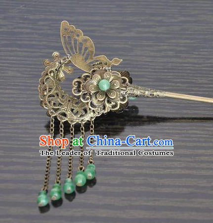 Chinese Traditional Ancient Imperial Hair Sticks Hair Ornaments Chopsticks Gold Hair Pins Hairsticks Oriental Asian Head Jewellery Hair Clips Hair pIeces Hair Style