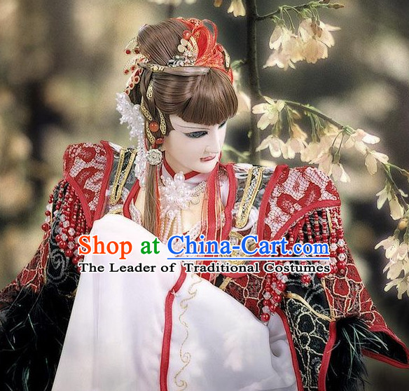 Ancient Chinese Imperial Royal Princess Hair Jewelry Headdress Hairpieces Hair Accessories