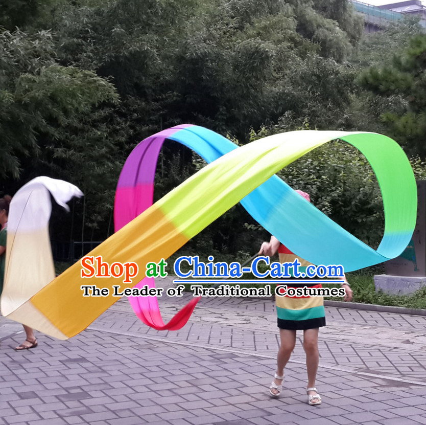 10 Meters Color Changing Dance Ribbon