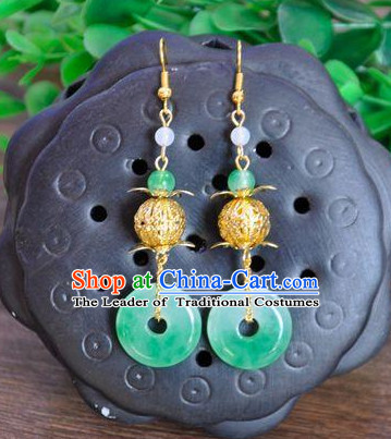 Chinese Traditional Ancient Imperial Empress Earrings