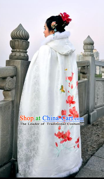 Ancient Chinese Clothing Dress Garment Cape for Women