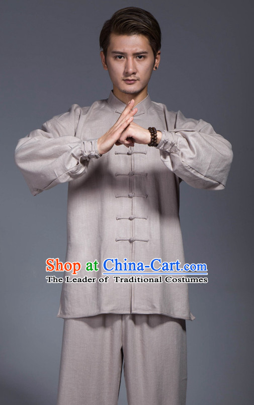 Top Tai Chi Uniforms Pants Tai Chi Suit Apparel Suits Attire Robe Kung Fu Costume Chinese Kungfu Jacket Wear Dress Uniform Clothing Taijiquan Shaolin Chi Gong Taichi Suits for Men Women Kids