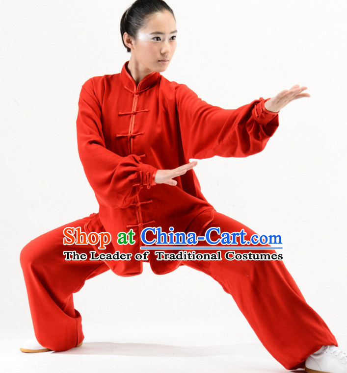 Top Tai Chi Uniforms Pants Tai Chi Suit Apparel Suits Attire Robe Kung Fu Costume Chinese Kungfu Jacket Wear Dress Uniform Clothing Taijiquan Shaolin Chi Gong Taichi Suits for Men Women Kids