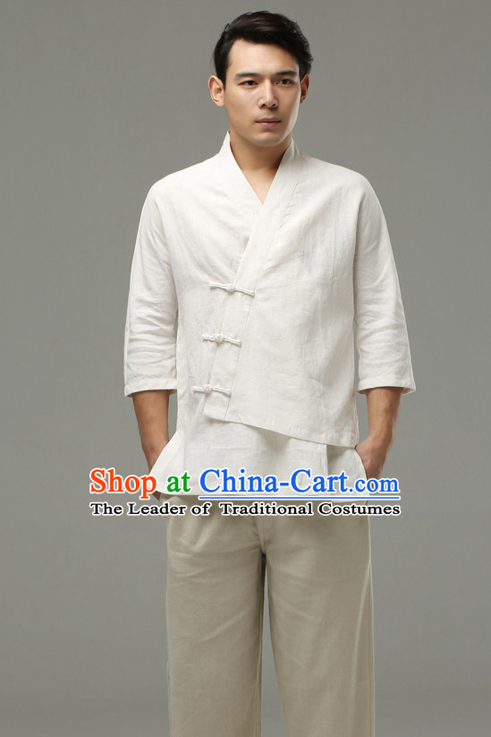 Top Tai Chi Uniforms Pants Tai Chi Suit Apparel Suits Attire Robe Kung Fu Costume Chinese Kungfu Jacket Wear Dress Uniform Clothing Taijiquan Shaolin Chi Gong Taichi Suits for Men Women Kids