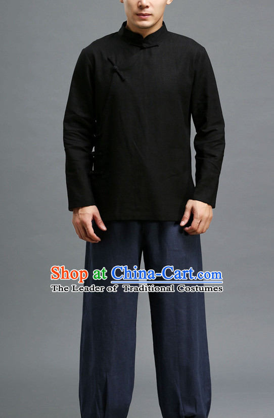 Top Tai Chi Uniforms Pants Tai Chi Suit Apparel Suits Attire Robe Kung Fu Costume Chinese Kungfu Jacket Wear Dress Uniform Clothing Taijiquan Shaolin Chi Gong Taichi Suits for Men Women Kids