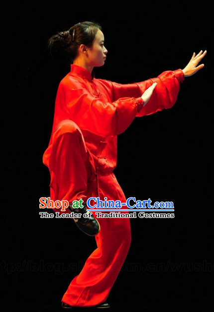 Top Kung Fu Competition Championship Uniforms Pants Suit Taekwondo Apparel Karate Suits Attire Robe Championship Costumes for Men Women Children