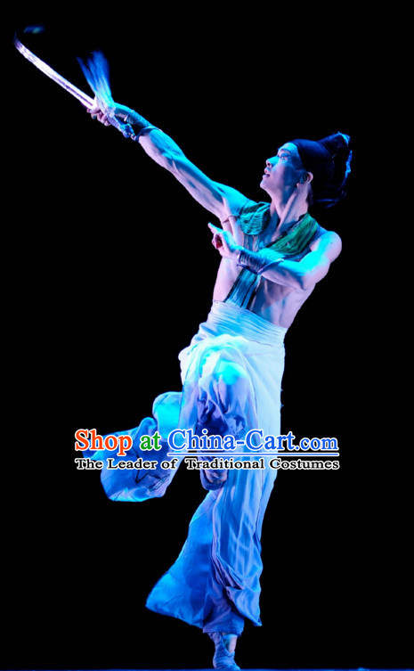 Chinese Classical Dance Costume Folk Dancing Costumes Traditional Chinese Dance Costumes Asian Dance Costumes Complete Set for Women