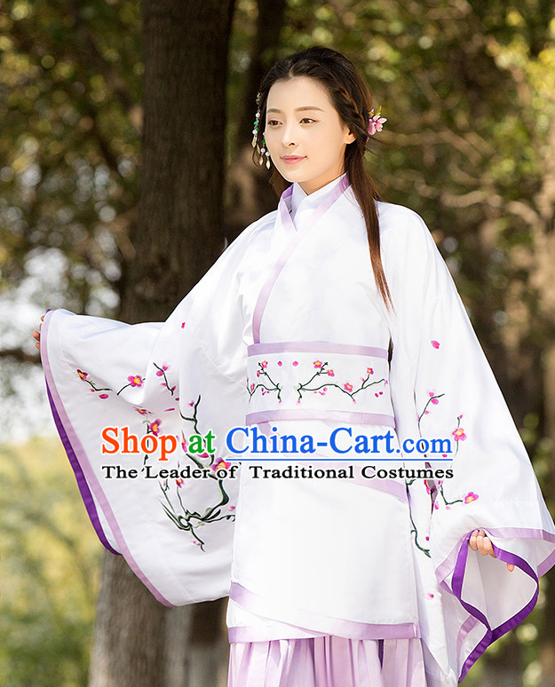 Hanfu Clothing Custom Traditional Chinese Wedding Hanfu Dreses Han Clothing Hanzhuang Historical Dress and Accessories Complete Set