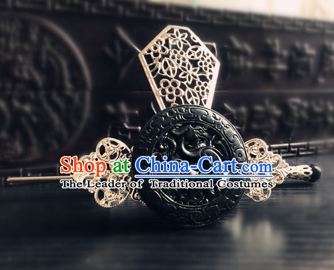 Chinese Ancient Style Prince Headpieces Hair Jewelry Coronet for Men