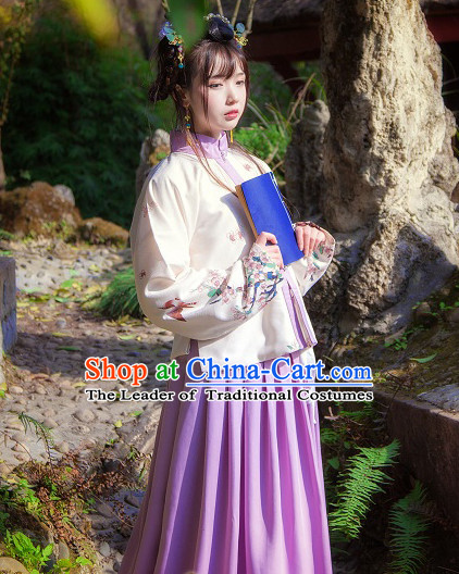 Chinese Traditional Oriental Dress Hanfu Clothing Asian Dresses Fashion Cheongsam Dress China Clothing for Women