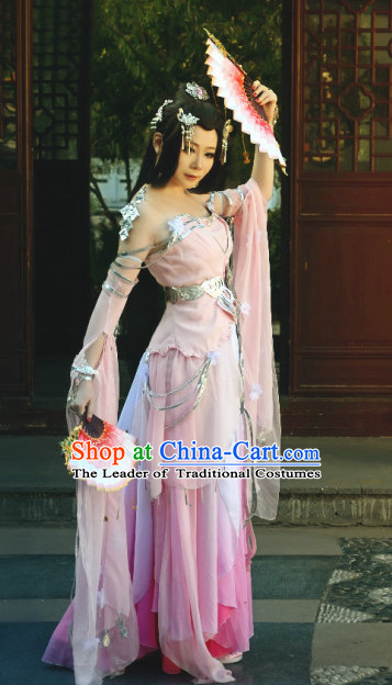 Chinese Imperial Clothing Cosplay Dresses National Costume Traditional Chinese Clothing Attire Complete Set