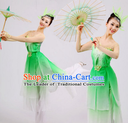 Chinese Folk Dance Dress Clothing Dresses Costume Ethnic Dancing Cultural Dances Costumes for Women