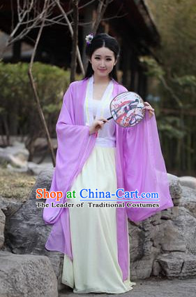Ancient Chinese Drama Scene Hanfu Clothing Complete Set for Women