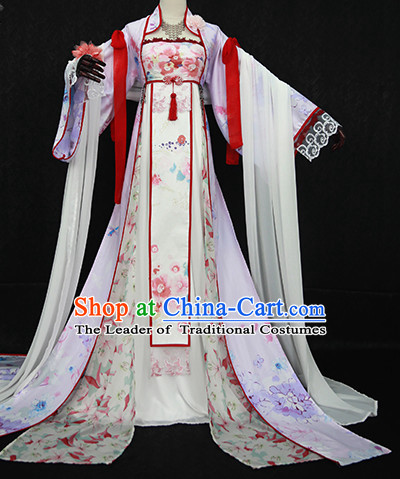 Traditional Chinese Imperial Court Dress Asian Clothing National Hanfu Costume Han China Style Costumes Robe Attire Ancient Dynasty Dresses Complete Set for Women