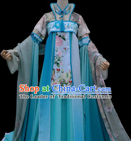 Chinese Traditional Empress Garment Clothes Complete Set