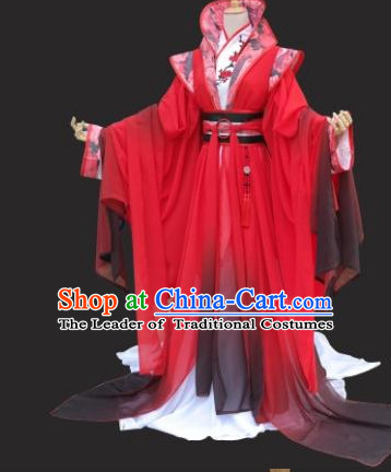 Chinese Traditional Empress Garment Clothes Complete Set