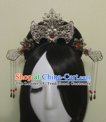 Chinese Traditional Fairy Headpieces Hair Jewelry Set