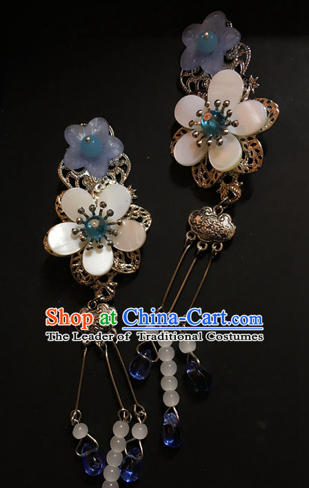 Chinese Traditional Fairy Headpieces Hair Jewelry Set