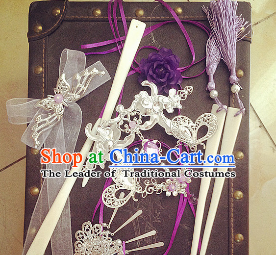 Chinese Traditional Lady Headpieces Hair Jewelry Set