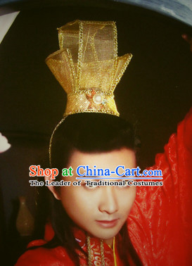 Top Chinese Traditional Cosplay Suphero Supheroine Classical Headwear Hat