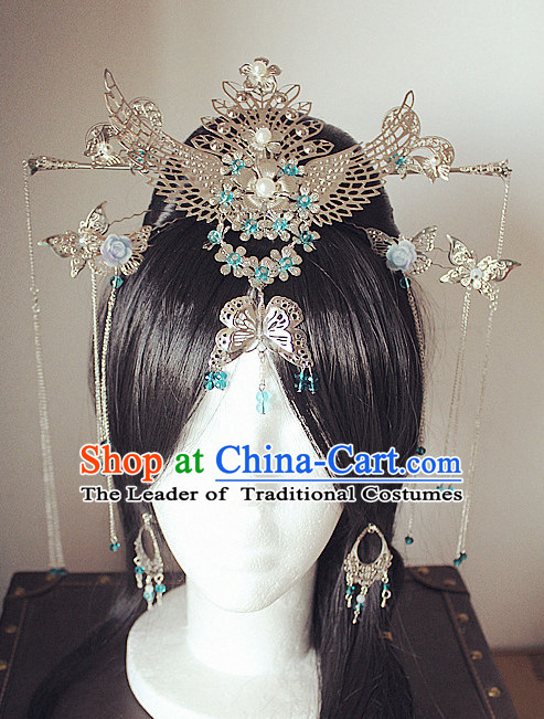 Handmade Chinese Fairy Hair Accessories Hair Ornaments Hair Pieces for Women