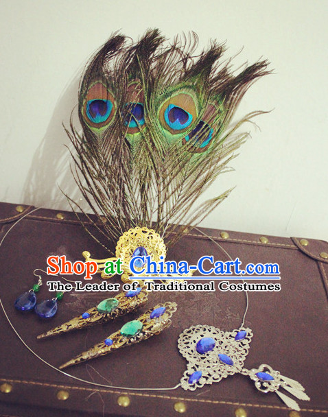 Handmade Chinese Fairy Hair Accessories Hair Ornaments Hair Pieces for Women