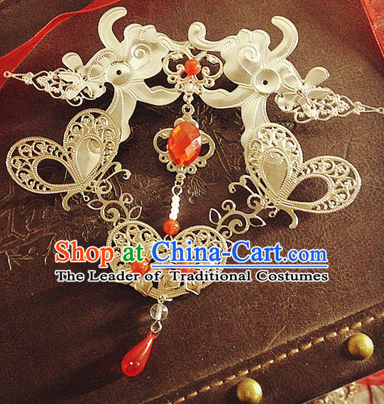 Handmade Chinese Fairy Hair Accessories Hair Ornaments Hair Pieces for Women