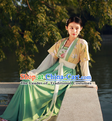 Ancient Chinese Clothing Chinese National Costumes Ancient Chinese Costume Traditional Chinese Clothes Complete Set for Women Girls