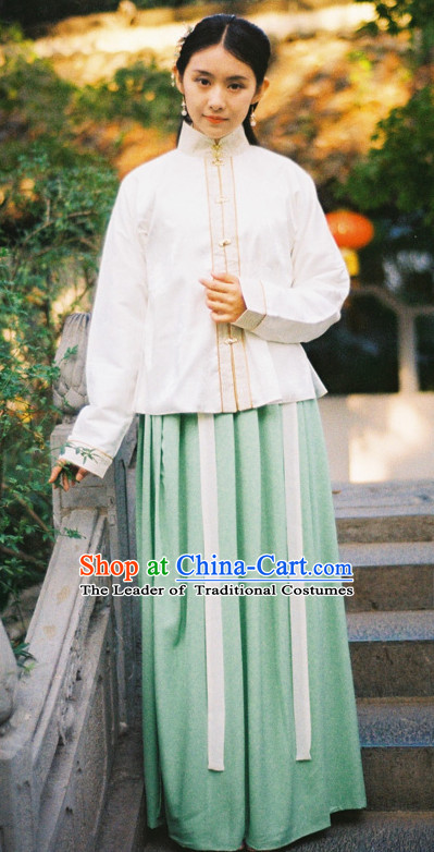 Ancient Chinese Ming Dynasty Clothing Chinese National Costumes Ancient Chinese Costume Traditional Chinese Clothes Complete Set for Women Girls