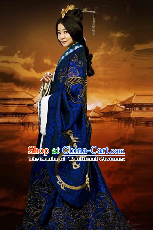 Top Chinese Traditional Princess Clothing Theater and Reenactment Costumes Red Chamber Chinese Clothes and Headpieces Complete Set for Women