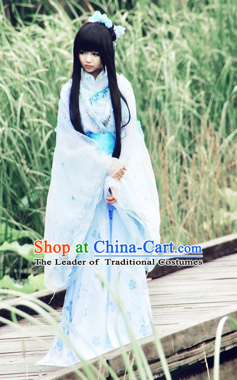 Chinese Women Traditional Beauty Dress Cheongsam Ancient Chinese Hot Clothing Cultural Robes Complete Set