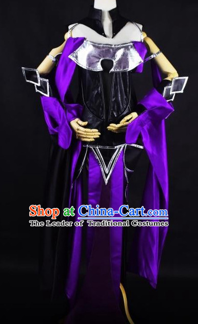 Chinese Traditional Stage Performance Hanfu Cosplay Princess Costume Chinese Cosplay Hanfu Halloween Costume Party Costume Fancy Dress