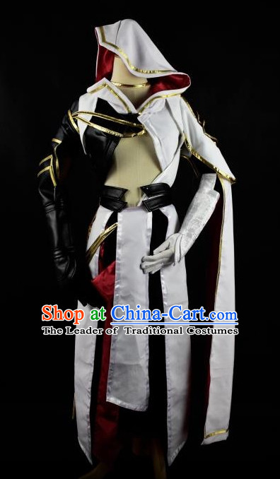 Chinese Traditional Stage Performance Hanfu Cosplay Princess Costume Chinese Cosplay Hanfu Halloween Costume Party Costume Fancy Dress