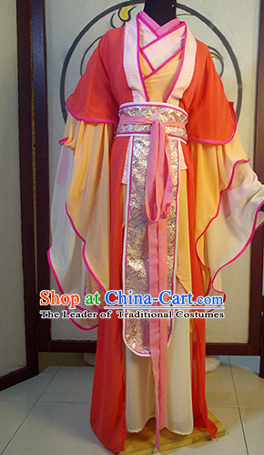 Chinese Ancient Han Fu Royal Clothing Robes Tunics Accessories Traditional China Clothes Adults Kids