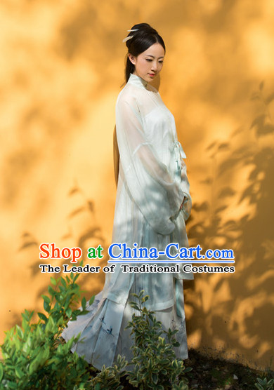 Chinese Ming Dynasty Hanfu Dress China Hanfu Costume Histroical Dresses Traditional Hanfu Wedding Ceremony Chinese Culture Clothing Complete Set