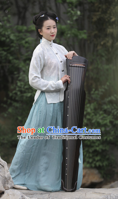 Chinese Ming Dynasty Hanfu Dress China Hanfu Costume Histroical Dresses Traditional Hanfu Wedding Ceremony Chinese Culture Clothing Complete Set