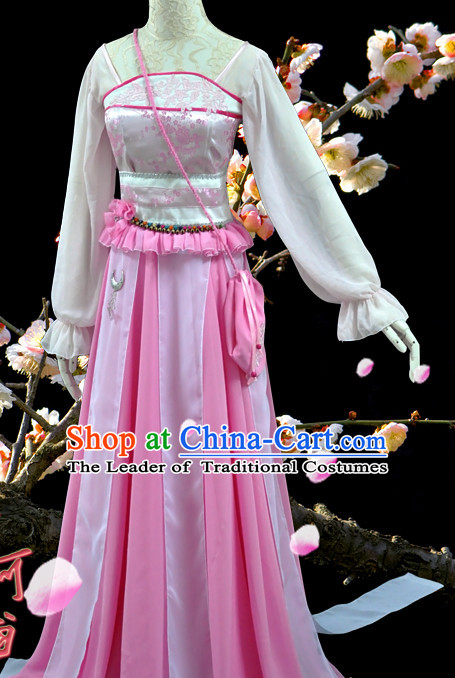 Ancient Chinese Fairy Costumes Complete Set for Women