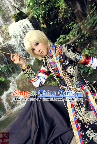 Chinese Ancient Style Cosplay Costume National Costumes Stage Play Dramas Drama Costume for Men