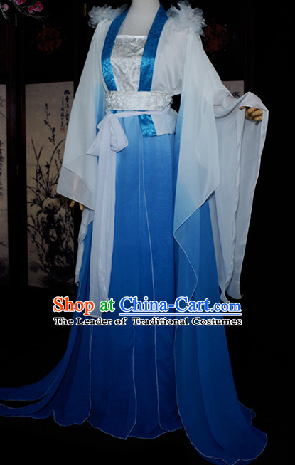 Chinese High Quality Cosplay Fairy Princess Goddness Costume Cosplay Costumes Complete Set for Women Girls Children Adults