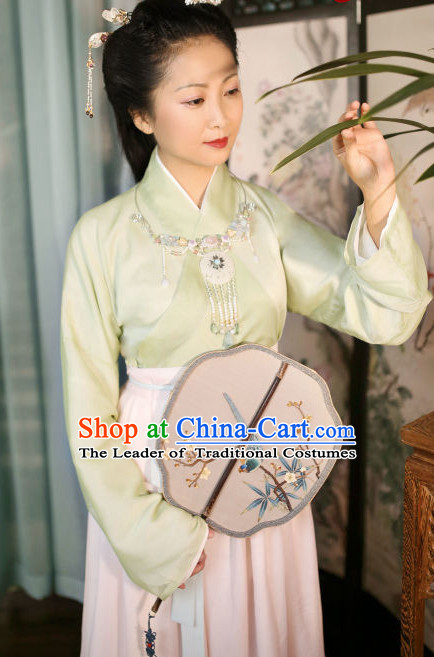 Asian Traditional High Quality Hanfu Fairy Princess Goddness Clothes Costume Costumes Complete Set for Women Girls Children Adults