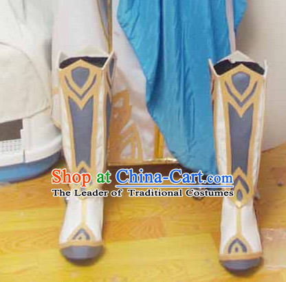 Top Chinese Cosplay Suphero Supheroine Long Boot Boots