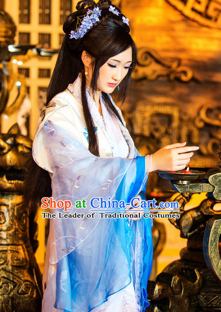 Ancient China Princess Garment Traditional Costumes High Quality Chinese National Costumes and Accessories Complete Set for Women