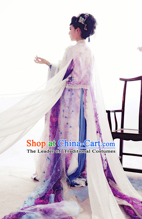 Ancient Chinese Empress Princess Imperial Dresses Hanzhuang Han Fu Han Clothing Traditional Chinese Dress Hanfu National Costume Complete Set for Women