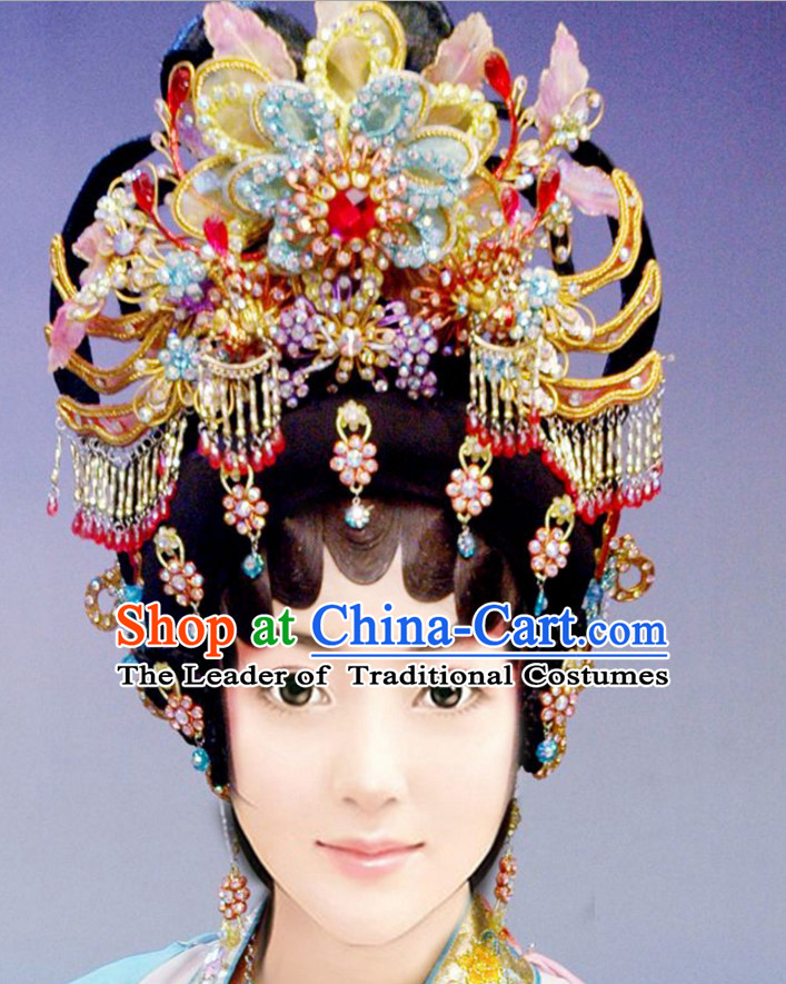 Chinese Princess Phoenix Hair Headwear Crowns Hats Headpiece Hair Accessories Jewelry