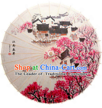 Asian Dance Umbrella Chinese Handmade Umbrellas Stage Performance Umbrella Dance Props for Kids