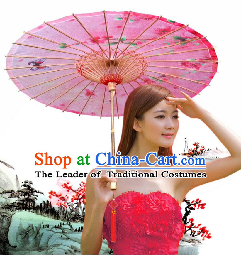 Asian Dance Umbrella Chinese Handmade Umbrellas Stage Performance Umbrella Dance Props for Kids