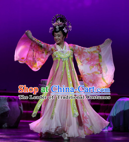 China Ancient Tang Dynasty Dresses Only Female Emperor Wu Zetian Drama Stage Performance Women Costumes Traditional Clothing Complete Set