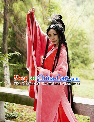 Chinese Hanfu Hakama Traditional Dress Quju Supreme Chinese Costume Ancient Chinese Costume Complete Set