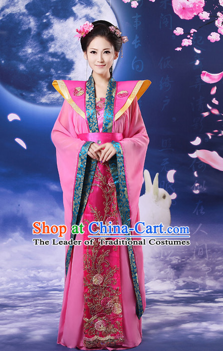 Chinese Classical Hanfu Empress Dress Gown Costumes Ancient Costume Clothing Complete Set