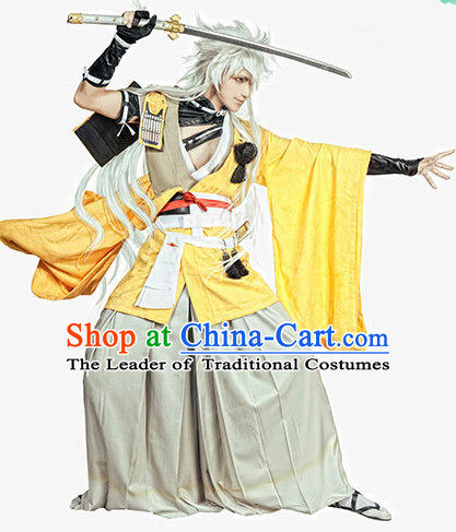 Special Ancient Chinese Assassin Costumes Samurai  Costume Dresses Complete Set